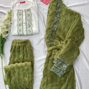 Pyjama 3 pièces élégante REF 3476